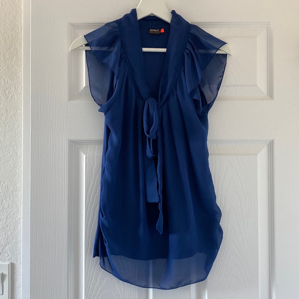 Top Only - size S - blue